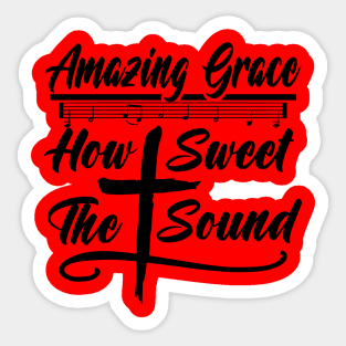 Amazing Grace Sticker